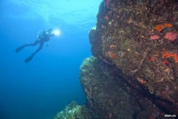 اكتشاف جدار حجري عمره 7 آلاف عام تحت الماء قبالة فرنسا