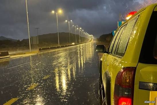 الدفاع المدني: هطول أمطار رعدية على مناطق المملكة من يوم غدٍ الأحد حتى الخميس المقبل