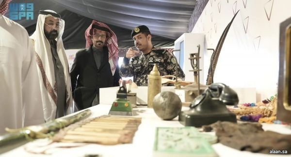 قوات أمن المنشآت تشارك بمقتنيات نادرة في واحة الأمن