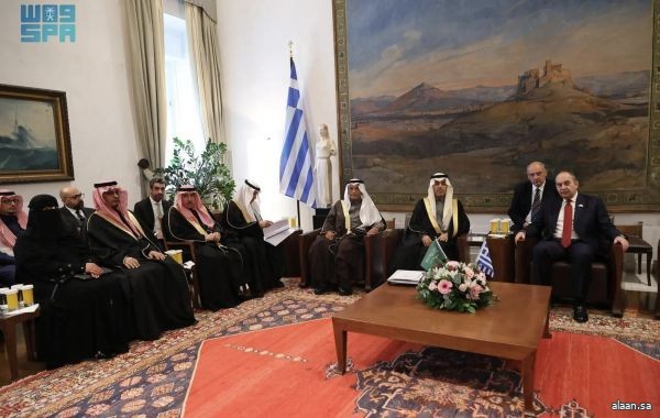 النائب الأول لرئيس البرلمان الهيليني: المملكة العربية السعودية دولة رائدة في المنطقة والعالم