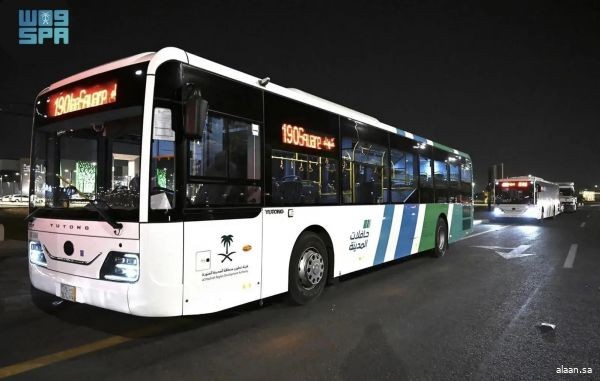 "حافلات المدينة" تنقل أكثر من (481) ألف راكب خلال الربع الرابع من العام 2025