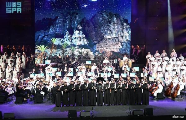 الموروث المحلي في العُلا يتألق ضمن حفل "روائع الأوركسترا السعودية"