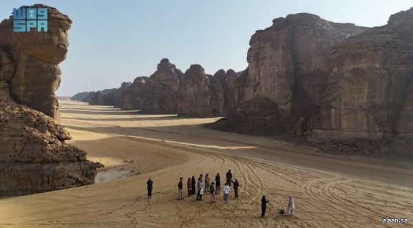 "وادي الفن" في العُلا .. فضاء مفتوح يجري العمل على تحويله إلى تجربة فنية معاصرة