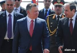 العاهل الاردني يزور مصر لبحث المستجدات الأقليمية والدولية