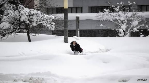 وفاة 30 شخصا بسبب الثلوج الكثيفة في اليابان