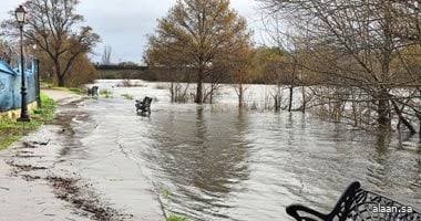 إسبانيا تشهد أمطارا أقل كثافة بعد مرور العاصفة "مارتا"