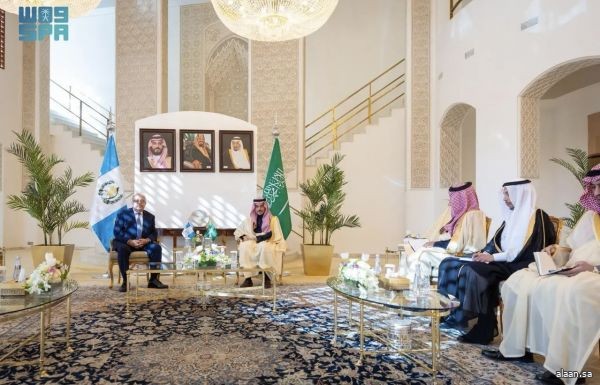 سمو وزير الخارجية يستقبل وزير خارجية غواتيمالا