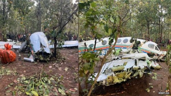 سقوط طائرة إسعاف جوي في الهند ومصرع 7 أشخاص