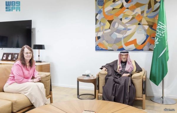 نائب وزير الخارجية يستقبل القائم بالأعمال بالسفارة الأمريكية لدى المملكة