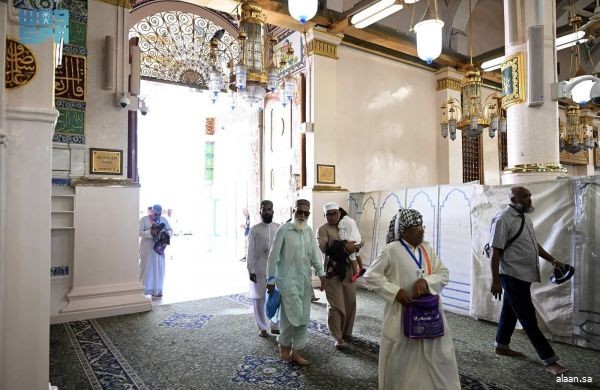 إتاحة خدمة إلكترونية لمعرفة حالة كثافة ممر السلام على النبي صلّ الله عليه وسلّم في المسجد النبوي خلال شهر رمضان