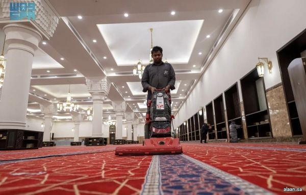 "الشؤون الإسلامية" بالمدينة تستكمل تهيئة 969 جامعًا ومصلى لصلاة عيد الفطر المبارك