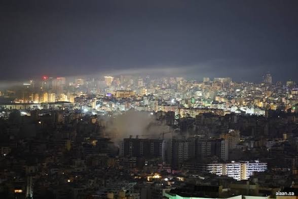 غارة جوية بثلاثة صواريخ تستهدف مبنى في الضاحية الجنوبية لبيروت