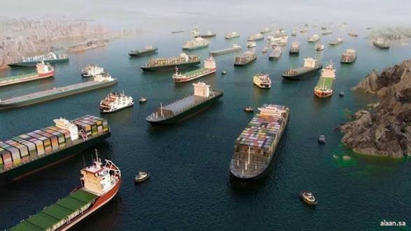 شركة بيانات ملاحية : توقُّف حركة السفن عبر مضيق هرمز