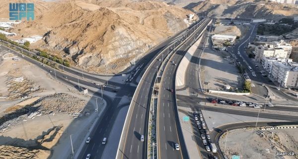 الهيئة الملكية تواصل تنفيذ الطريق الدائري الثالث بمكة المكرمة