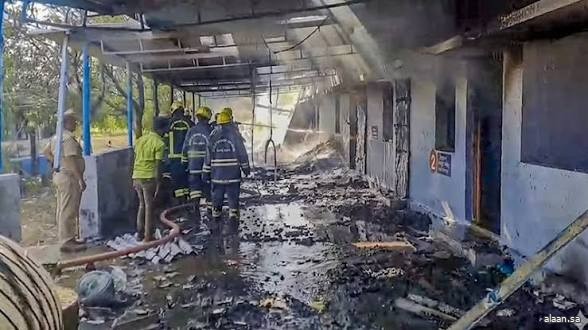 مصرع 23 عاملًا وإصابة العديد في انفجار مصنع للألعاب النارية في الهند