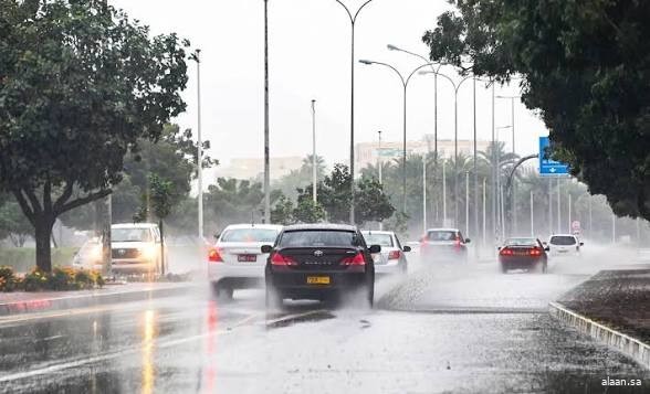 طقس المملكة اليوم .. استمرار هطول أمطار رعدية متوسطة إلى غزيرة