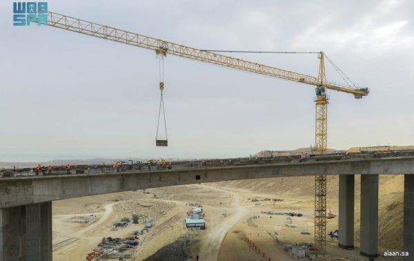 الهيئة الملكية لمدينة الرياض تواصل تنفيذ امتداد طريق الطائف بنسبة إنجاز 65%