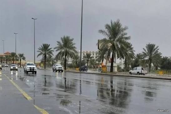 طقس المملكة اليوم .. أمطار رعدية مصحوبة بزخات البرد على أجزاء من عدّة مناطق