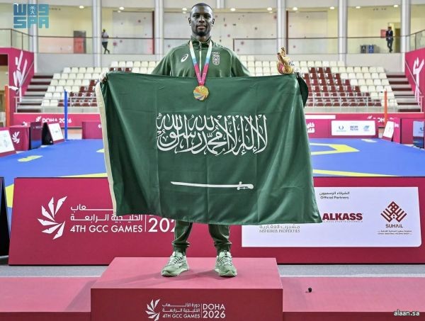 8 ميداليات سعودية في افتتاح دورة الألعاب الخليجية "الدوحة 2026"