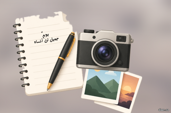 ورقة وقلم وكاميرا .. رفقاء الإجازة التي لا تُنسى