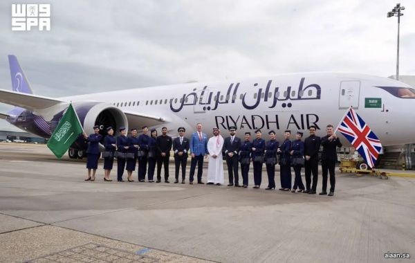 "طيران الرياض" يسيّر رحلته الافتتاحية على متن أسطوله الحديث من طراز "بوينج 787-9 دريملاينر" إلى مطار لندن هيثرو