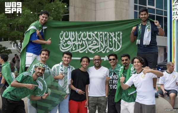 دعم جماهيري للأخضر في أتلانتا قبل مواجهة إسبانيا بكأس العالم