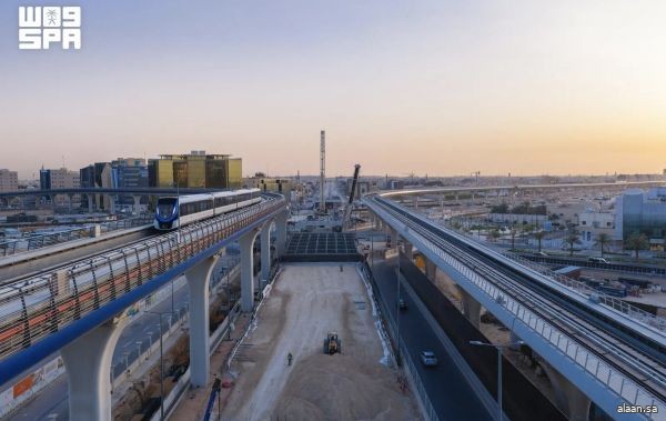 الهيئة الملكية لمدينة الرياض: تجاوز نسبة الإنجاز في جسر طريق الثمامة عند تقاطع طريق العليا 50%