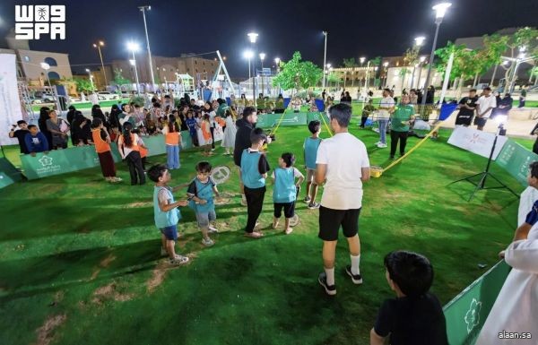أكثر من 2200 مشارك في مبادرة "الرياضة المجتمعية في الحدائق العامة"