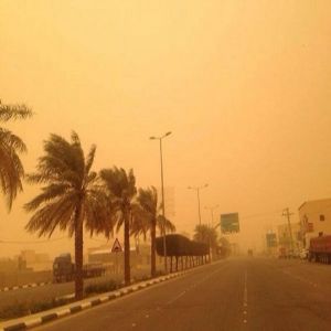 رياح نشطة وأتربة مثارة على عدد من محافظات منطقة مكة المكرمة