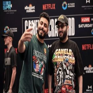 فعاليات Grand Arrival تجمع كانيلو وكروفورد في لاس فيغاس