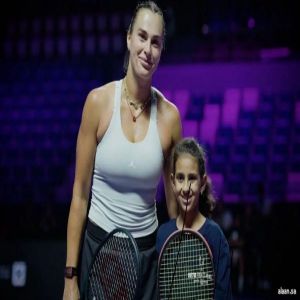 مهارة الطفلة السعودية "سما البكر" تُفاجيء نجمة بيلاروسيا العالمية أرينا سابالينكا