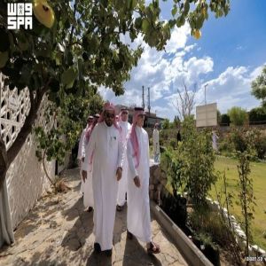 وزير السياحة يقوم بجولات تفقدية على المشروعات والفعاليات السياحية بمحافظة الطائف